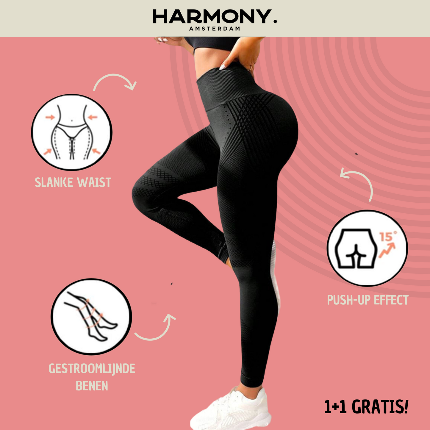 Cells | Tactische Anti-Cellulitis Legging  1+1 gratis