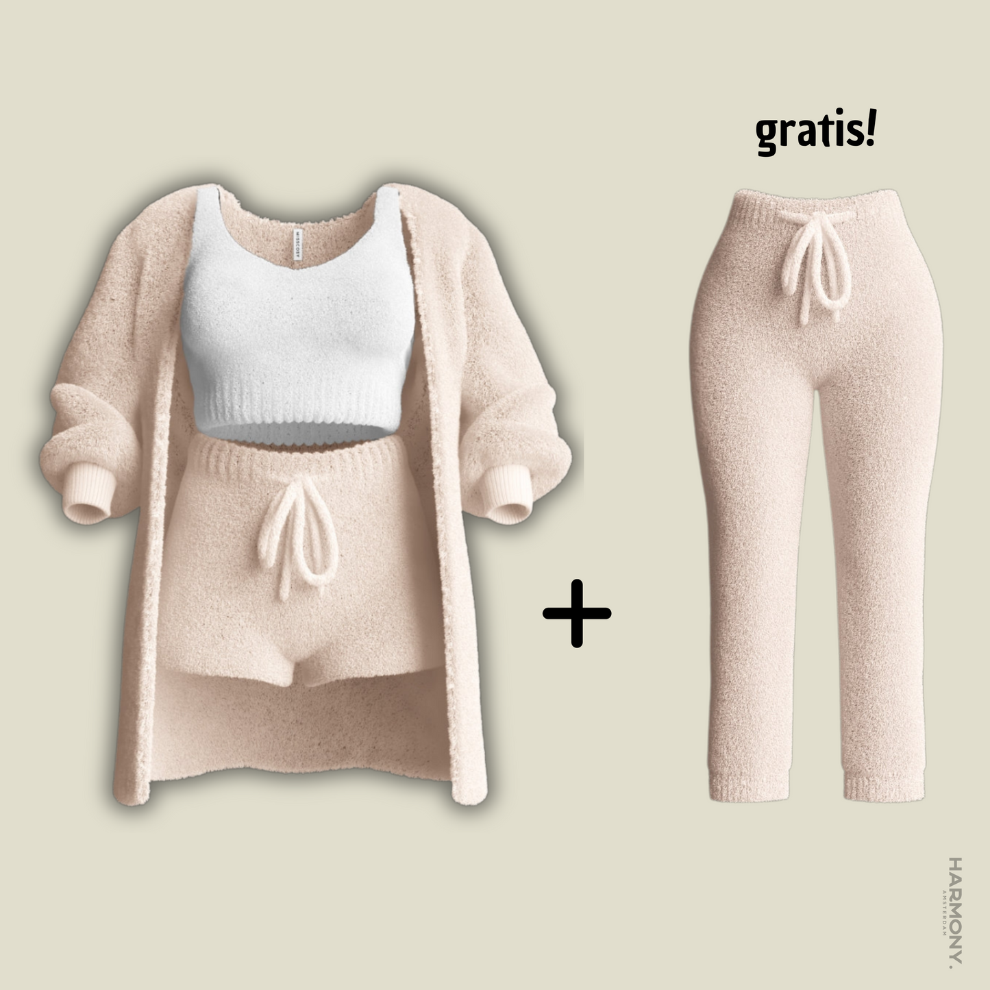 Cloudy | Cosy 3 Delig Set + gratis broek