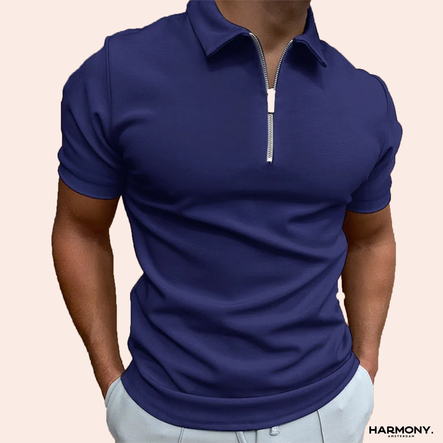 Diego | Zip-Up Polo