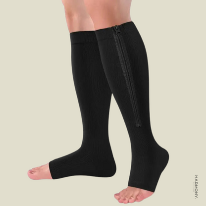 Relax | Tactische Compressiekousen met rits