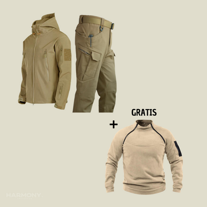 Militair | Tactisch Wind/Waterdicht pak + gratis fleece trui