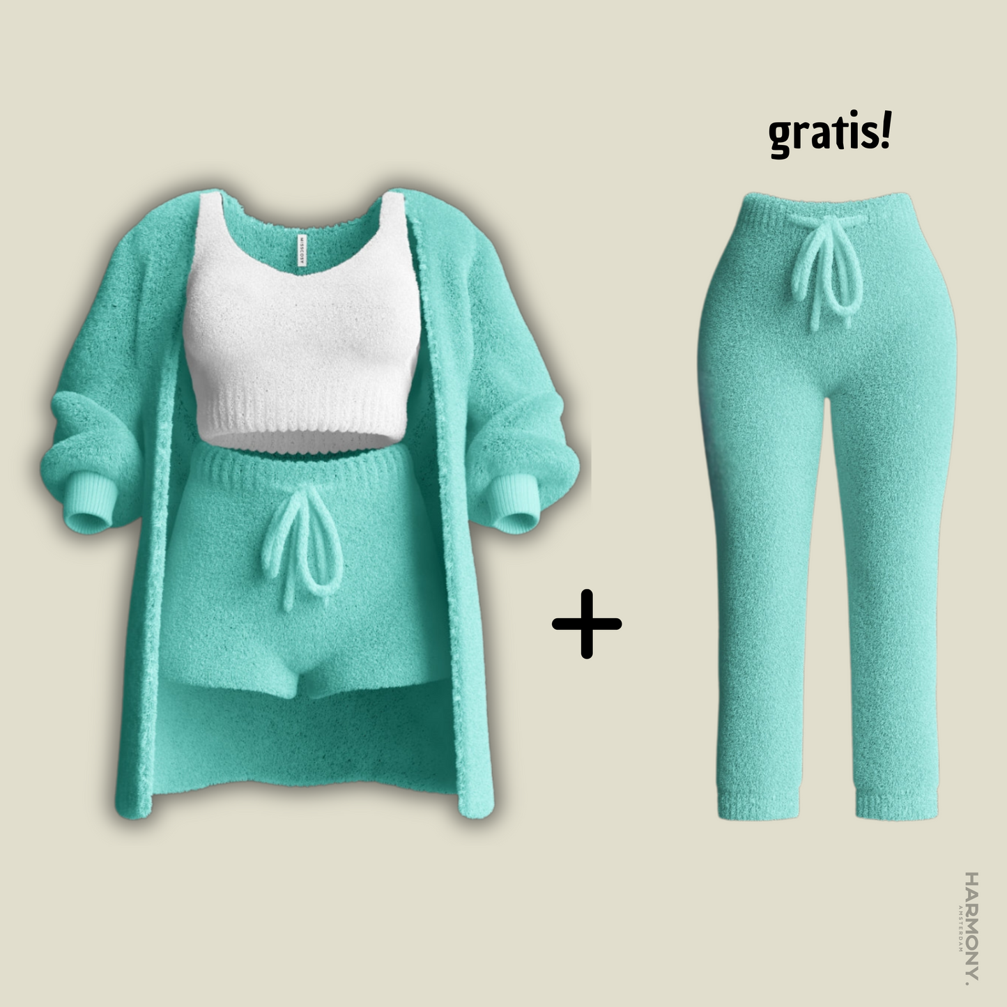 Cloudy | Cosy 3 Delig Set + gratis broek